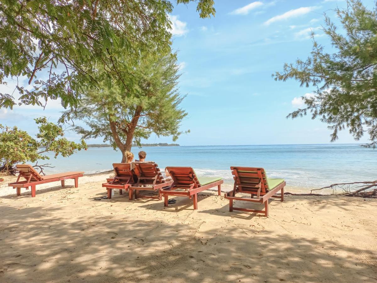 Nusa Indah Bungalows Gili Air Extérieur photo