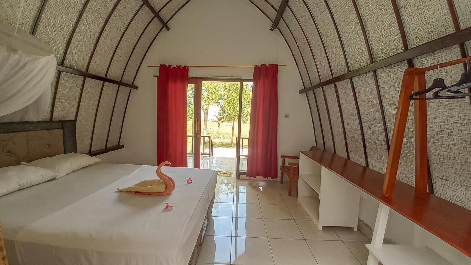 Nusa Indah Bungalows Gili Air Chambre photo